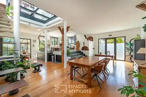 Former Printing House Turned Charming Loft
