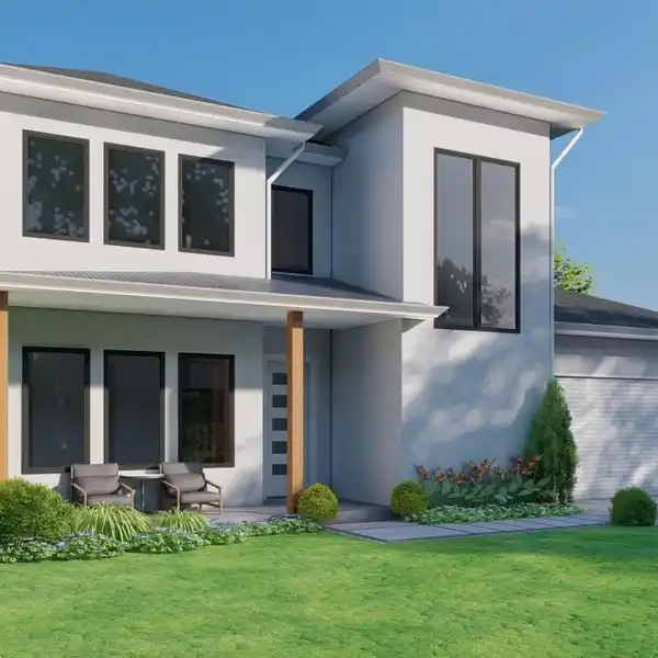 MODERN HOME WITH EXPANSIVE DESIGN AND OUTDOOR OASIS