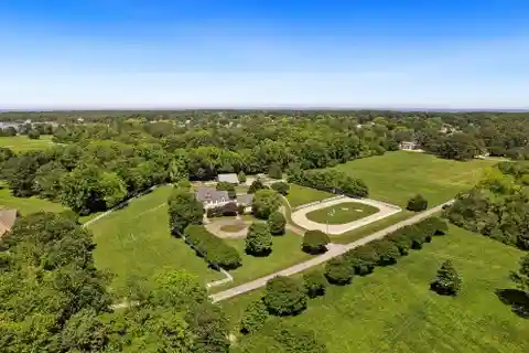 Elegant Home with Barn on Private Lane