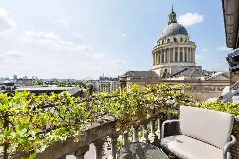 Penthouse Views over Place Du Panthéon