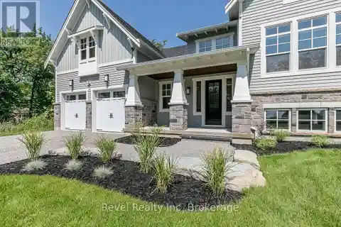 Exquisite Custom-Built Craftsman-Style Estate Steps from Georgian Bay