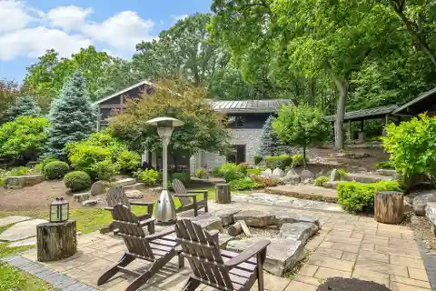Striking Modern Home on Nearly Seven Wooded Acres