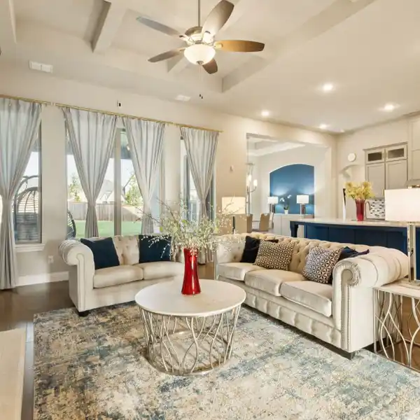 MODERN TUDOR CHARM IN THE HEART OF THE  MUSTANG LAKES