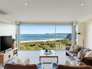 Dual-level Coastal Home with Stunning Views
