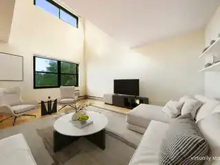 Bright and Dramatic Three-Bedroom Home