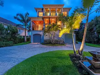 Waterfront Elegance in Gated Hideaway Beach