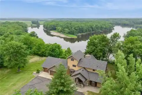 One-Of-A-Kind Home with Breathtaking Mississippi River View
