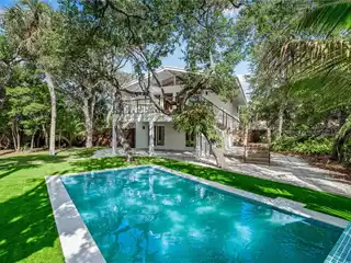 Rebuilt Home Steps to Private Beach Access