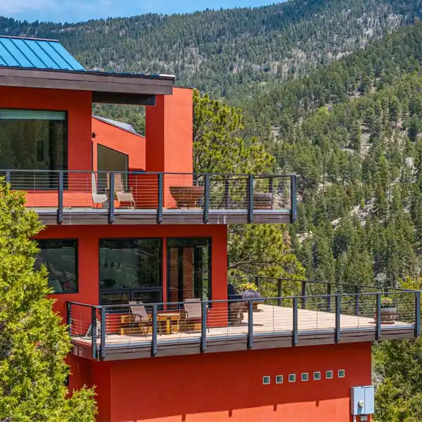 ECO-MODERN ESCAPE WITH FOREST, STREAM, AND POND