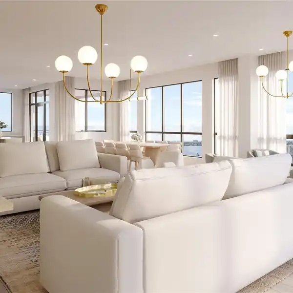SPECTACULAR WATER VIEW HOME IN THE PENTHOUSE COLLECTION OF A NEW BUILDING