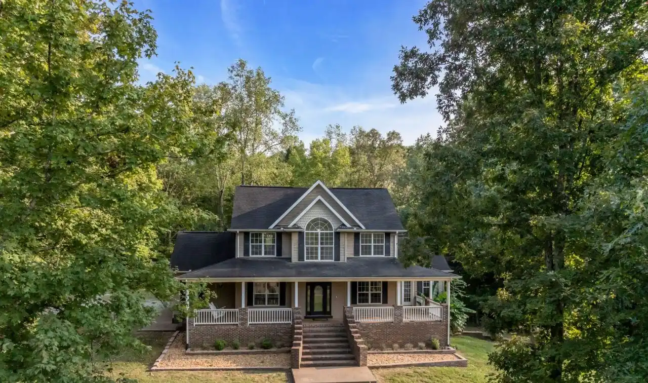 Home Nestled on 37 Acres of Private Countryside