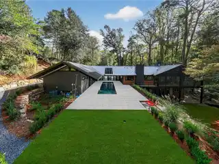 One-Of-A-Kind Modern Retreat on Just Under Two Acres