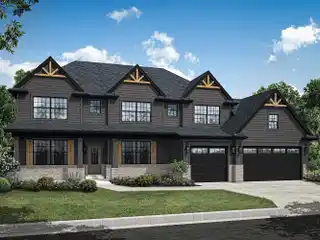 Traditional Two-story with a Contemporary Spin