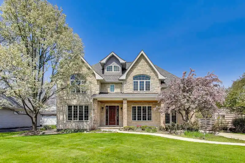 Distinguished Brick and Stone Residence