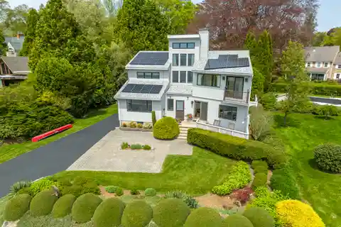 Panoramic Waterfront Living with Private Beach Access
