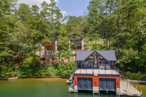 Amazing Mountain Contemporary Lake Burton Home