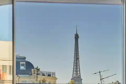 Panoramic Paris Views from a Chic Renovated Residence