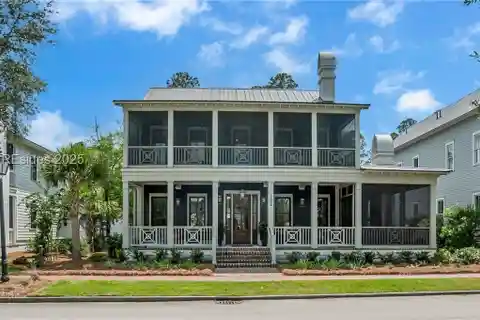 Expansive Views of the Park from Multiple Porches