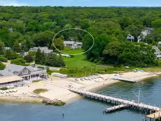 Timeless Water View Home on Vineyard Haven Harbor