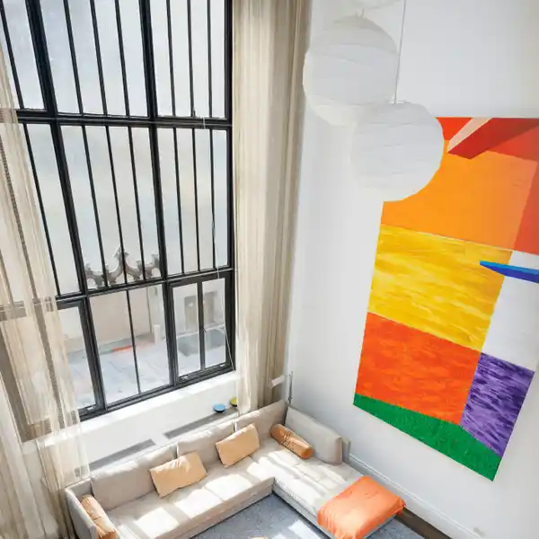 ONE BEDROOM DUPLEX IN THE FAMED HOTEL DES ARTISTES