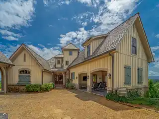French Country Custom Home with Majestic Views