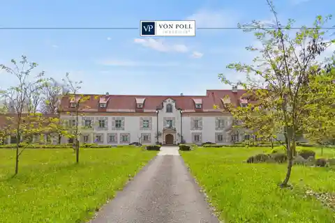 Luxurious Castle Estate with Extensive Outbuildings and Riding Facility