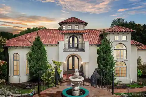 Mediterranean Elegance with Grand Pondside Views