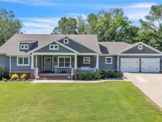 Craftsman-Style Farmhouse on 6.23 Acres