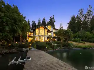 Reimagined Northwest Contemporary Lakefront Masterpiece