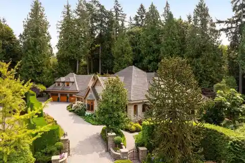 Magnificent Gated Stone Mansion