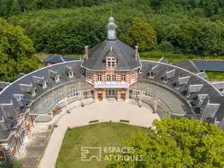 Extraordinary Horseshoe-Shaped Property with a Rich History