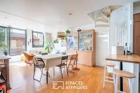 Stunningly Unusual Duplex Apartment