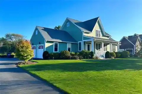 Elegant Coastal Living in East Matunuck Farms with Pond & Trails