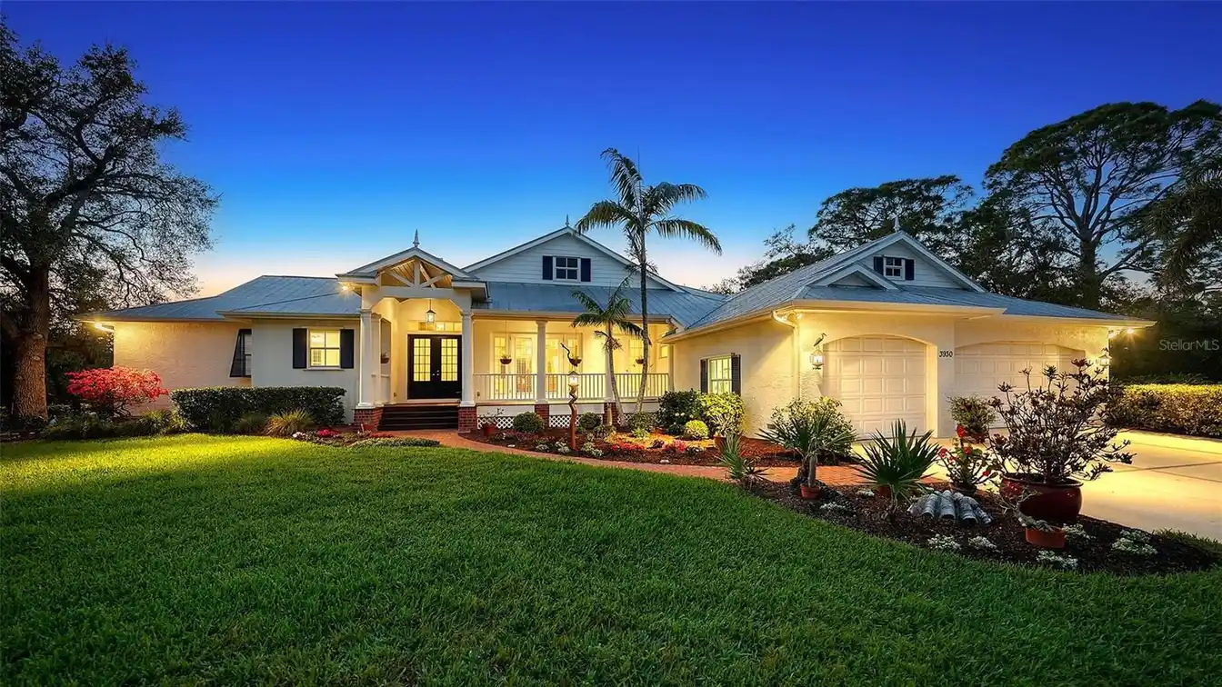 Exquisite Custom-built Coastal Home in a Gated Waterfront Community