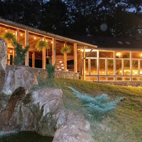 UNIQUE RUSTIC RETREAT ON 25 WOODED ACRES