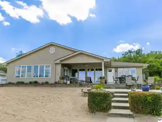 One-level Lakefront Home in Gated Community