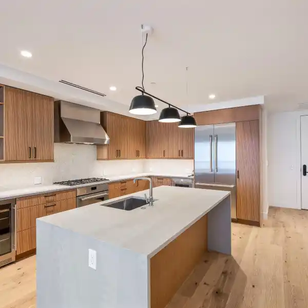 CONTEMPORARY LIVING OVERLOOKING EAGLE RIVER