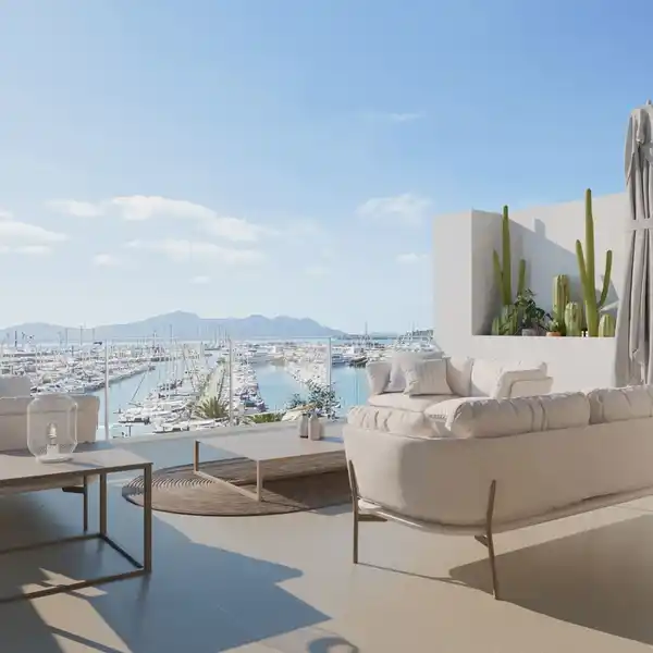 MODERN PENTHOUSE WITH FANTASTIC SEA AND HARBOR VIEWS