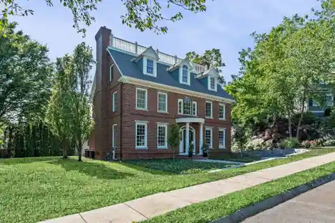 Brick Colonial on a Prestigious Cul-De-Sac