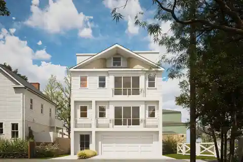 Beautiful New Construction Waterfront Home