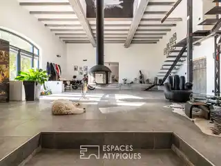 Architectural Masterpiece with Loft, Pool, and Annexes