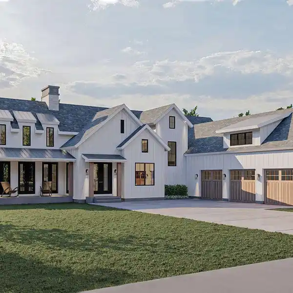 TO-BE-BUILT MODERN FARMHOUSE