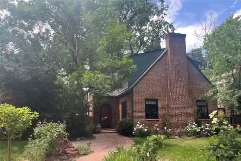 Charming Tudor Home Situated on a Picturesque Hilltop Street