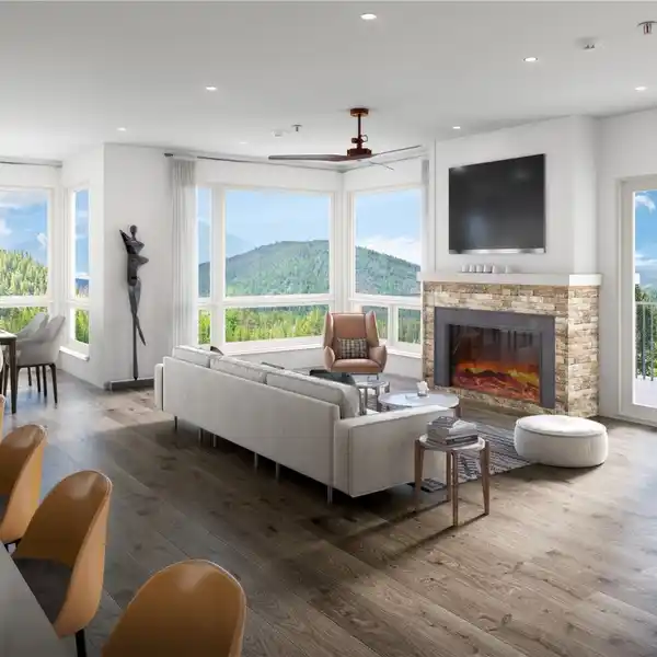 CORNER THREE BEDROOM PENTHOUSE IN BRIGHTWOOD AT KEYSTONE