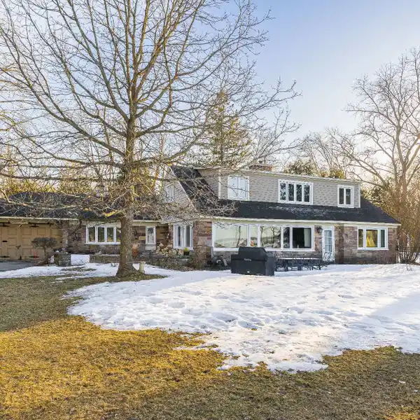 4 ACRE WATERFRONT ESTATE WITH AN ELEGANT STONE RESIDENCE