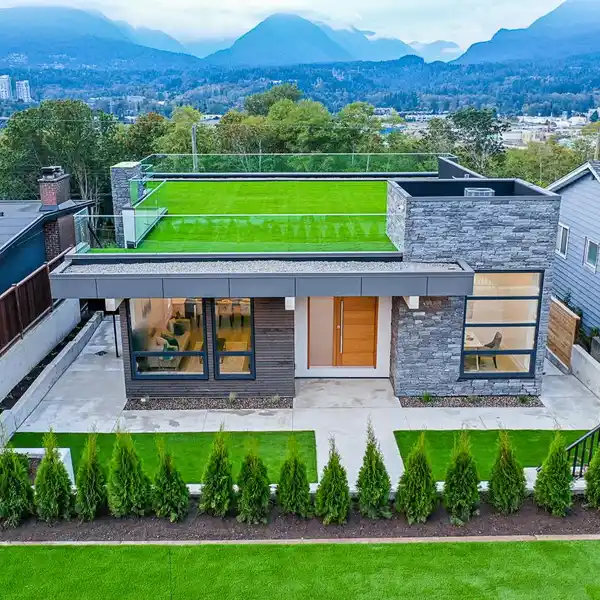 RARE MODERN HOME WITH GORGEOUS MOUNTAIN VIEWS IN NORTH BURNABY