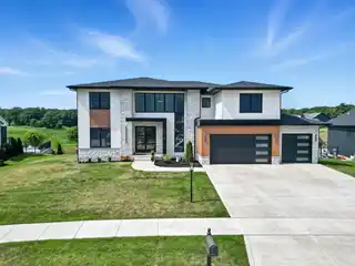 Custom Home with Peaceful Meadow Views