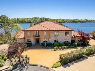 Tuscan Inspired Luxury with 260 Feet of Frontage and the Exceptional Views!