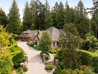 Magnificent Gated Stone Mansion