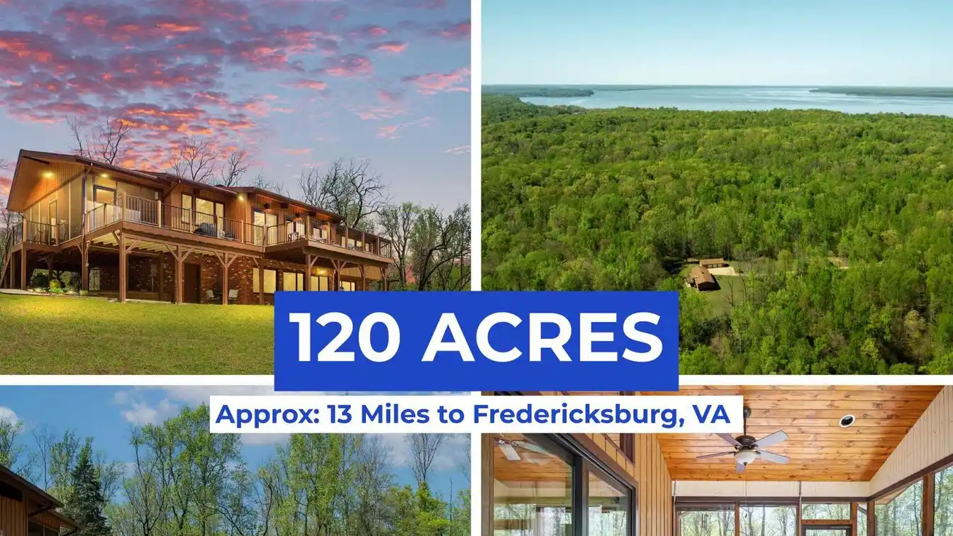 Rare 120-acre Property